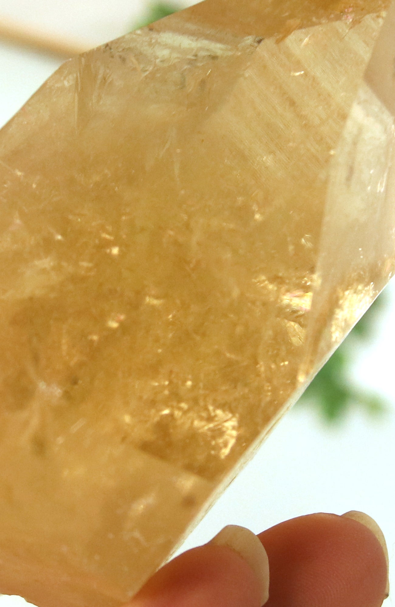 Citrine (Natural) Cathedral Point AAA